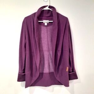 ROOTS Cabin Plum Cardigan